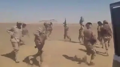 DANCING TO VICTORY: Yemeni Troops Celebrate as Houthi Ground Slips Away
