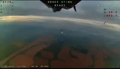 BEATEN BY SECONDS: Missile Steals The Kill From Ukraine's Interceptor Drone