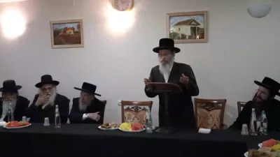 Ukrainian Government Officials in a Special Meeting with Breslov Rabbanim, Mashpiim, and the Chairman of Ichud Breslov Ahead of the Massive 'Kibbutz' in Uman