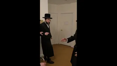 The Munkatcher Rebbe Shlit"a Visits the Liska Rebbe Shlit"a