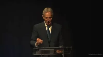 SLOGANS AREN'T SOLUTIONS: Blair Confronts 'Free Palestine' Movement Head On