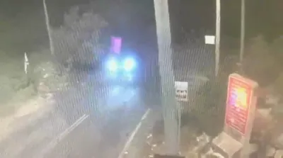 CAUGHT ON CAMERA: Man Arrested After Tires Set Fire Near Settlement
