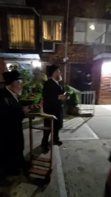 The Liska Rebbe Shlit"a Meets the Bobov-45 Rebbe Shlit"a While Looking for a Levana.