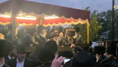 Simchas Hachasunah of the 16th Child of the Alexander Cleveland Rebbe Shlit"a