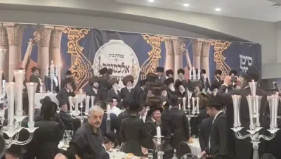 Simchas Hachasunah of the 16th Child of the Alexander Cleveland Rebbe Shlit"a