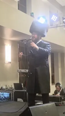 Simchas Hachasunah of the 16th Child of the Alexander Cleveland Rebbe Shlit"a