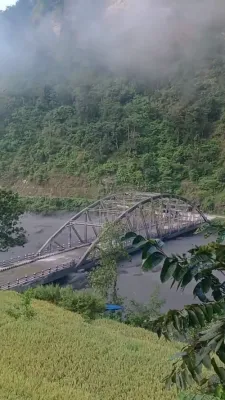 BRIDGE SNAPS: Raging Flood Waters Tears Down Bridge in Nepal Caught On Video
