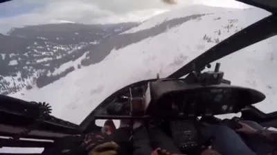 CONTROL LOST INSTANTLY: Helicopter Pilot Battles Servo Transparency in Snowy Crash Dive