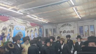 Simchas Beis Hashoeiva by the Spinka Monsey Rebbe Shlit"a