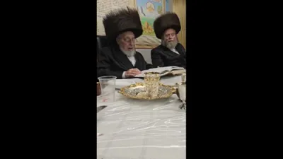 Simchas Beis Hashoeiva by the Liska Rebbe Shlit"a, Sukkos 5787