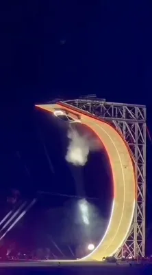 When a Yid Gets Stuck in the New Flying Tesla Roadster