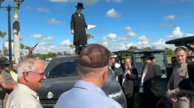 Kevodo Shel Malchus: High-Ranking Officials Arrive on Site to Show Their Full Support and Welcome the Chassidishe Yidden Settling on Florida Soil for the First Time.