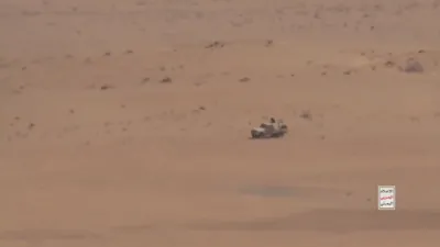 DESERT AMBUSH CHAOS: Houthi Strikes Send Saudi Soldiers Tumbling From Vehicles