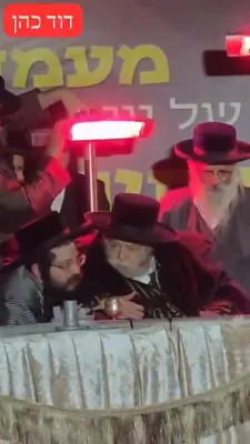Beautiful Maamad Held at the Kever of Choni HaMe'agel for Supporters of the Toldos Avrohom Yitzchok Keren HaBinyan