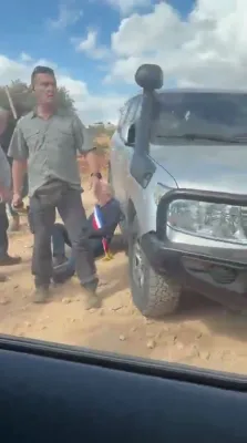 DIPLOMATS UNDER ATTACK: Israeli Masked Settlers Smash Belgian Consulate Car Near Taybeh