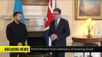 UNSHAKEABLE UK PLEDGE: PM Burnham Vows Britain Will Never Waver As Zelenskyy Visits Downing Street