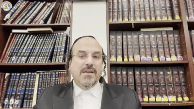 A Beautiful Story of "Kabalas Din Shomayim B'Ahavah" - By Rabbi Eliyahu Schwartz at the Dirshu Amud Yomi Shiur, Maseches Yoma Daf 81