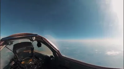 COCKPIT KILL SHOT: Ukrainian Jet Blasts Russian Attack Drone Out Of Sky