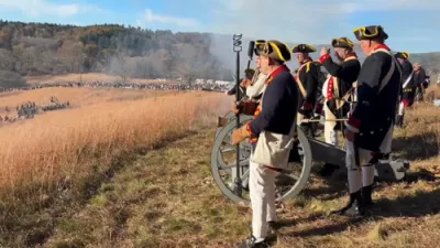 250 YEARS LATER: Redcoats And Continentals Clash Again At Ward Pound Ridge