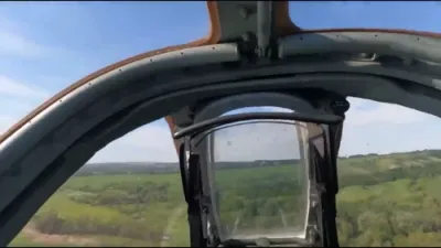 EJECTION THROUGH HIS OWN EYES: Rare Footage Shows Pilot Escaping Doomed Su-25 Jet