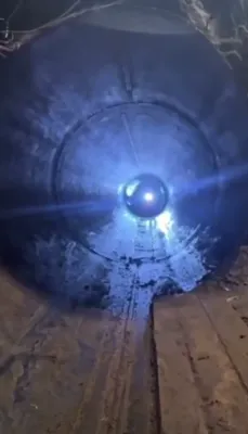 WAR GOES UNDERGROUND: Ukrainian Troops Ride Mining Carts Through Gas Pipeline Near Kupiansk