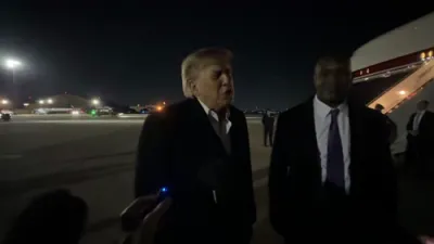 IRAN WARNING: Trump Says No Negotiations Underway, Warns Something Will Happen &ldquo;Fairly Soon" Amid Strike Speculation