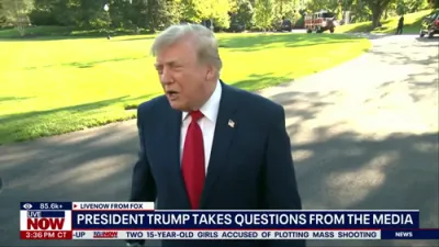 HEATED CLASH BEFORE RALLY TRIP: Trump Insults CNN Reporter Over Russia Sanctions Waiver Question