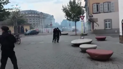 FRANCE ERUPTS: Police Arrest Masked Protesters as Clashes and Tear Gas Disrupt Demonstrations Across France