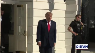 OPPOSITION LEADER BACK IN VENEZUELA: Trump Hopes Machado Is Safe After Her Nobel Medal Gift