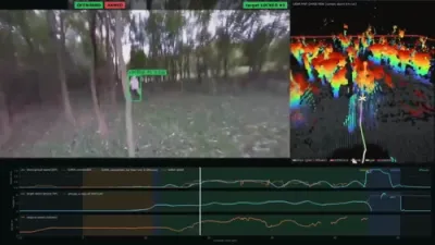 FOREST CHASE WITHOUT GPS: Drone Tracks Runners Through Dense Woods Autonomously