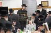 כ"ק אדמו"ר מטאהש שליט"א ביים טיש ר"ח אדר אין ביהמ"ד טאהש אין וויליאמסבורג
