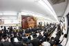 כ"ק אדמו"ר מטאהש שליט"א ביים טיש ר"ח אדר אין ביהמ"ד טאהש אין וויליאמסבורג