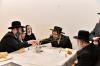 הגה"צ אב"ד סאטמאר וויליאמסבורג שליט"א אויף א בליץ באזוך אין ארה"ק לרגל מעמד 'על רבנן' לכולל סאטמאר ירושלים - בילדער יהושע פרוכטער 