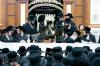 כ"ק אדמו"ר מסאטמאר שליט"א בתפילת שחרית ומסיבת לחיים מיט תלמידי הישיבות קטנות ד'סאטמאר וויליאמסבורג אין ביהמ"ד ברך משה דקיט"ל וויליאמסבורג