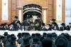 כ"ק אדמו"ר מסאטמאר שליט"א בתפילת שחרית ומסיבת לחיים מיט תלמידי הישיבות קטנות ד'סאטמאר וויליאמסבורג אין ביהמ"ד ברך משה דקיט"ל וויליאמסבורג