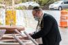 קידוש ה' ווי הונדרעטער אידן וועלכע האבן אנטי- באדי קרעפטן , געבן בלוט, אראנדזשירט דורך 'רפואה העלט סענטער' צו ראטעווען קריטישע פאציענטן אין די מאונט סיני שפיטאל 