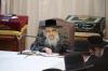 כ"ק אדמו"ר מסאטמאר שליט"א  בשיעור סוגיא פאר א קבוצה  תלמידי הישיבה ד'סאטמאר 