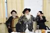 שמחת האירוסין פאר נכדת כ"ק מרן האדמו"ר מצאנז שליט"א צוזאמען מיטן' טיש לכבוד ל"ג בעומר 