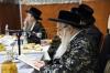 שמחת האירוסין פאר נכדת כ"ק מרן האדמו"ר מצאנז שליט"א צוזאמען מיטן' טיש לכבוד ל"ג בעומר 