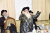 שמחת האירוסין פאר נכדת כ"ק מרן האדמו"ר מצאנז שליט"א צוזאמען מיטן' טיש לכבוד ל"ג בעומר 