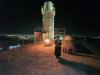 כ"ק אדמו"ר מאונגוואר שליט"א ביים יערליכע הדלקה ביים ציון פון שמואל הנביא 