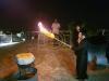 כ"ק אדמו"ר מאונגוואר שליט"א ביים יערליכע הדלקה ביים ציון פון שמואל הנביא 