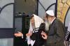 כ"ק אדמו"ר מפינסק קארלין שליט"א  ביי תפילת שחרית אין אתרא קדישא מירון 