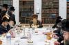 כ"ק אדמו"ר מקאסוב  שליט"א ביים טיש ר"ח תמוז