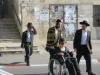  ראש ישיבת בריסק הגאון רבי משולם דוד הלוי סאלאוויציק שליט"א באזוכט אין היכל הישיבה בריסק 