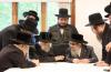 כ"ק אדמו"ר מסאטמאר שליט"א בביקור גומלין ביי כ"ק אדמו"ר מטעמעשוואר שליט"א 