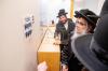 כ"ק אדמו"ר מסאטמאר שליט"א בקביעת מזוזה אין די ניי-פארגרעסערטע "גדר" פילטערינג הויפקואורטיר אין ב"פ