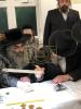 מעמד התחלת כתיבת ספר תורה לע"נ יודא יוחנן ב"ר אליעזר נייהויזער ע"ה גבאי נאמן דקהל ספינקא מאנסי 
