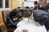 סעודת הילולא פון הרה"ק מקראסנא זצ"ל ביי כ"ק אדמו"ר מכוונת הלב שליט"א 