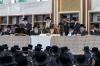 מעמד קביעת מזוזה פונעם נייעם בנין מרכז הכוללים דשיכון סקווירא - בילדער מאטי גרין 